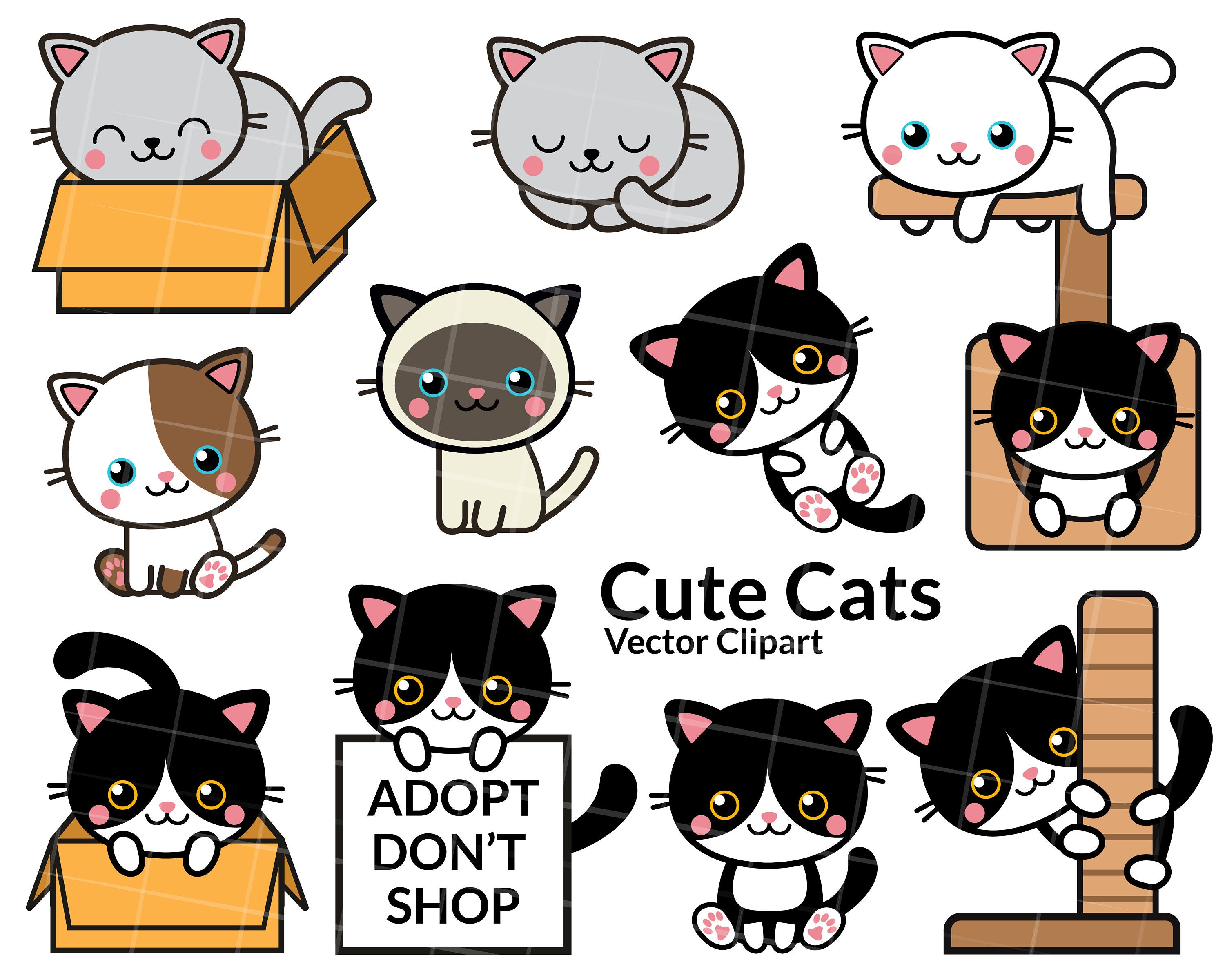 Язык в тг for cats and kitties. Премиум вектор клипарт Каваи кошки. Cat and Kitten клипарт. Cute Cat vector. Cats item vector Set.