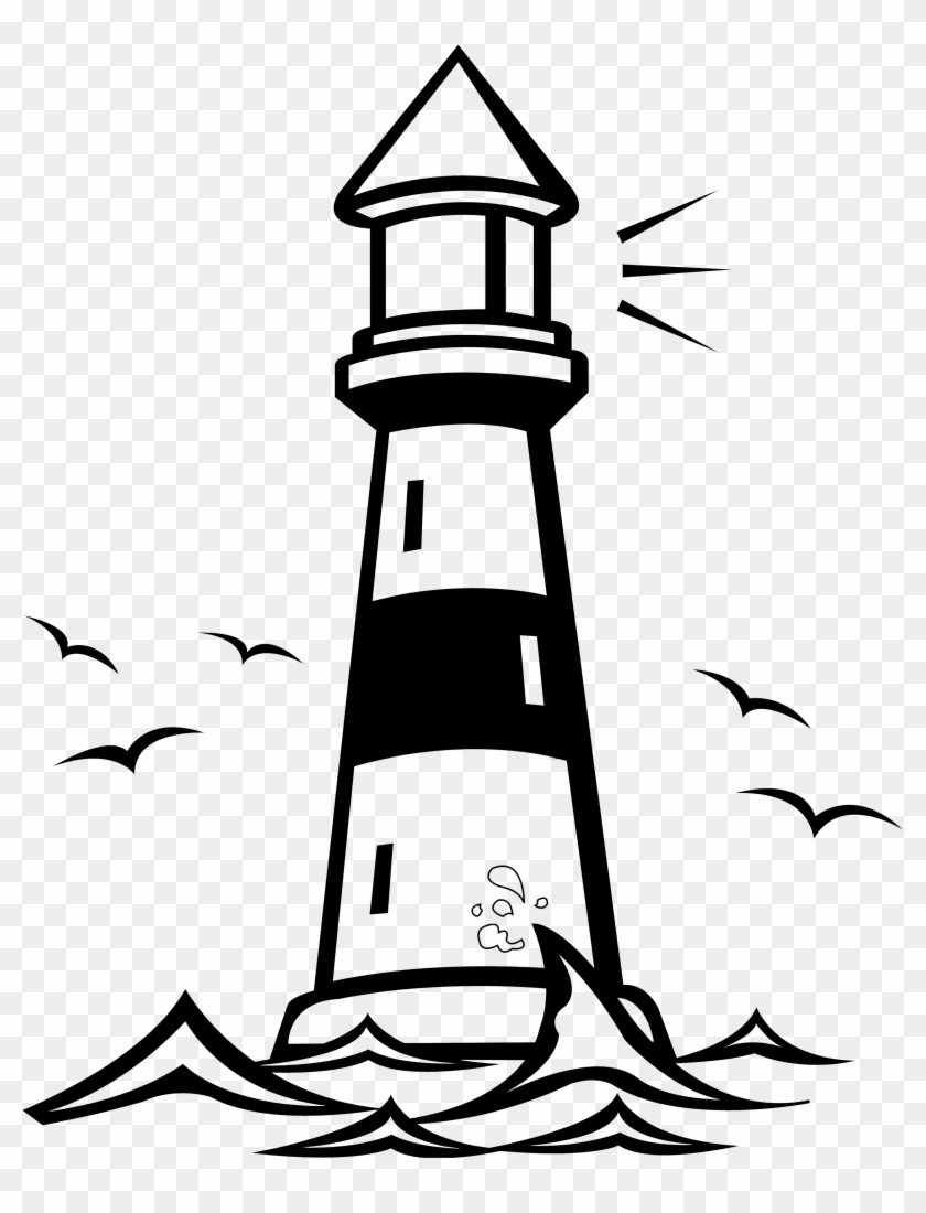 Cliff Clipart Lighthouse.