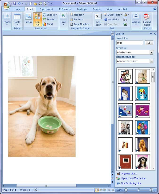 how to add word art to a picture in microsoft word 2007