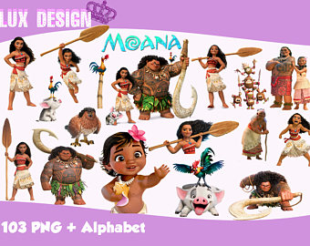 Moana clipart.