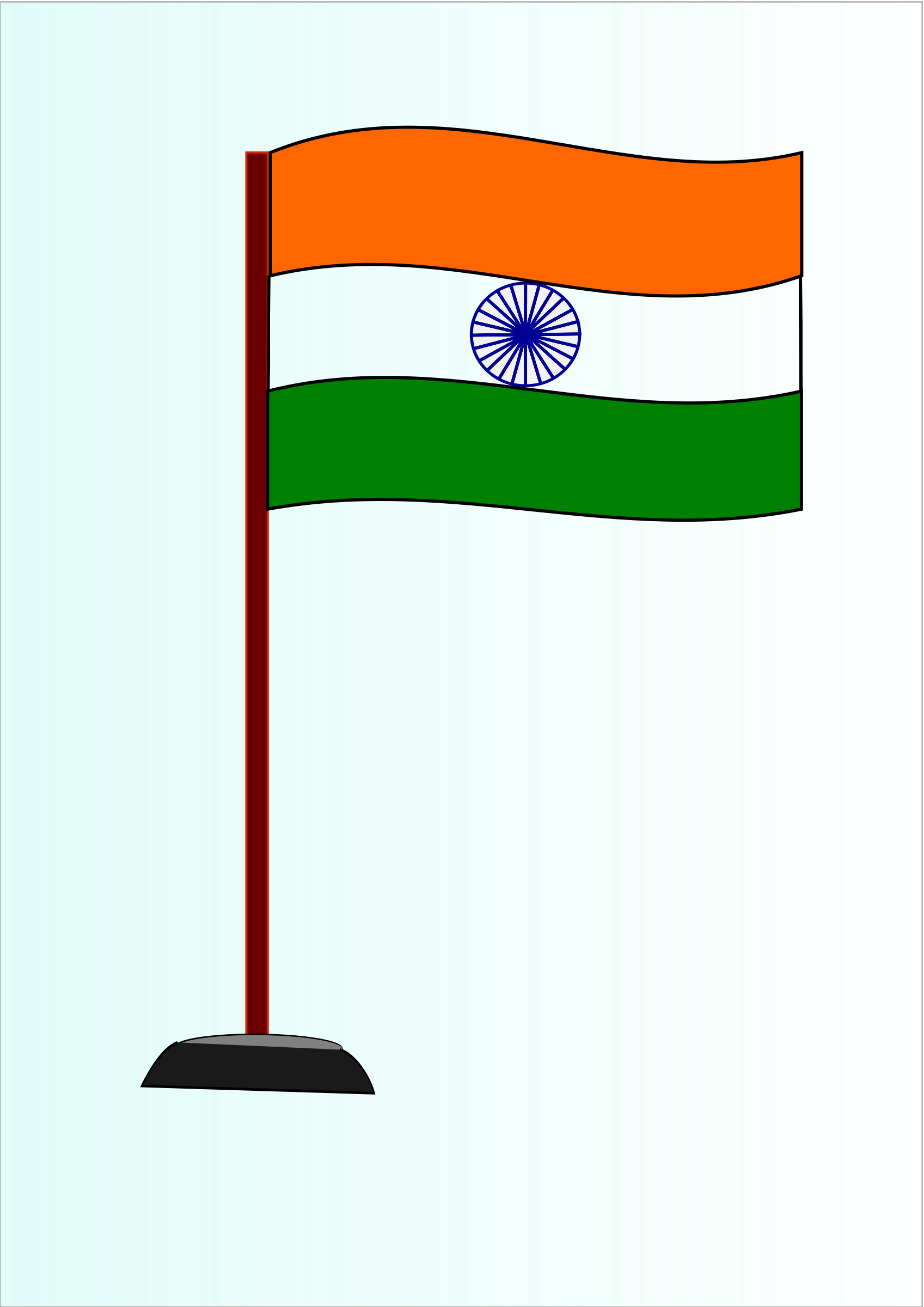 What Does The White Colour In Our National Flag Stand For