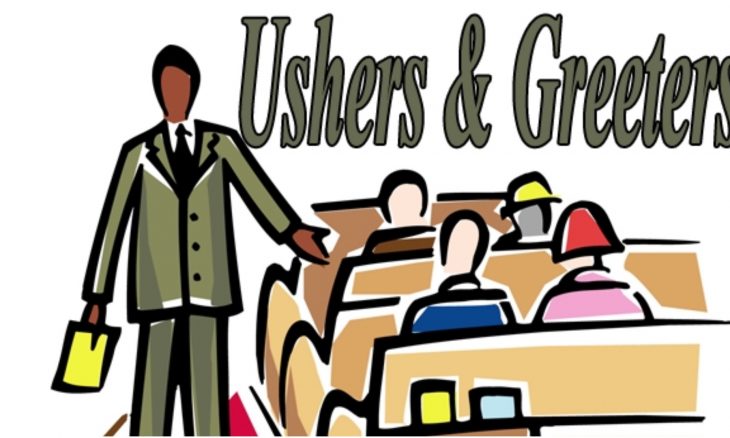 church welcome progeam for ushers