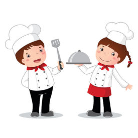 Kids Cooking Images.