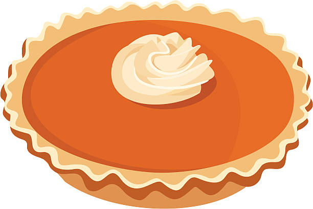 Best Pumpkin Pie Illustrations, Royalty.