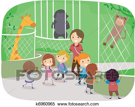 People At The Zoo Clipart & Free Clip Art Images #22959.