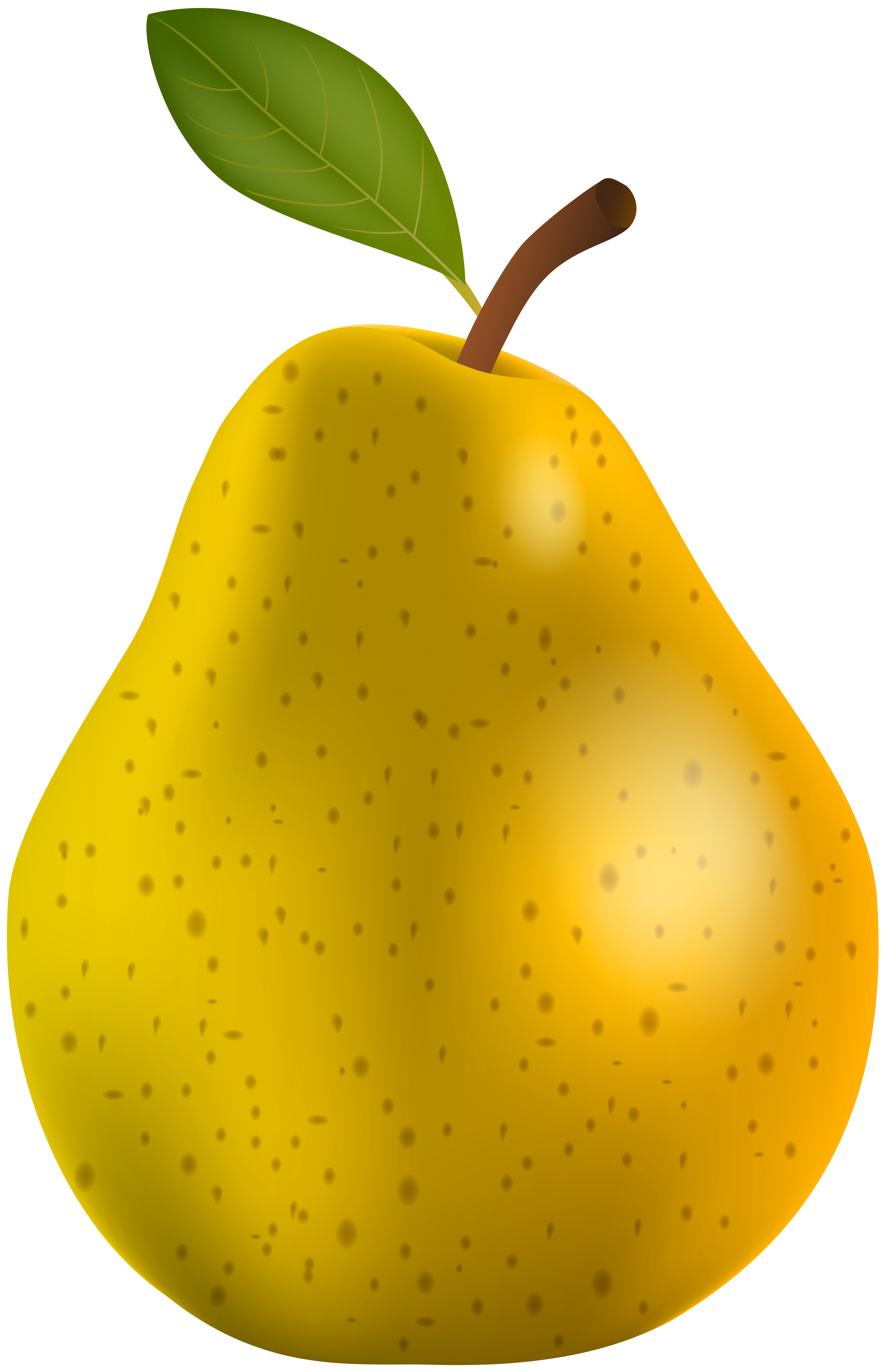 Pear Transparent PNG Clip Art.