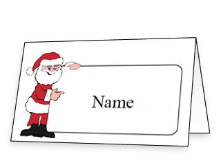 christmas place cards template free download