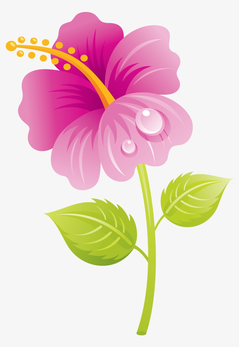Watercolour Flower Clip Art.