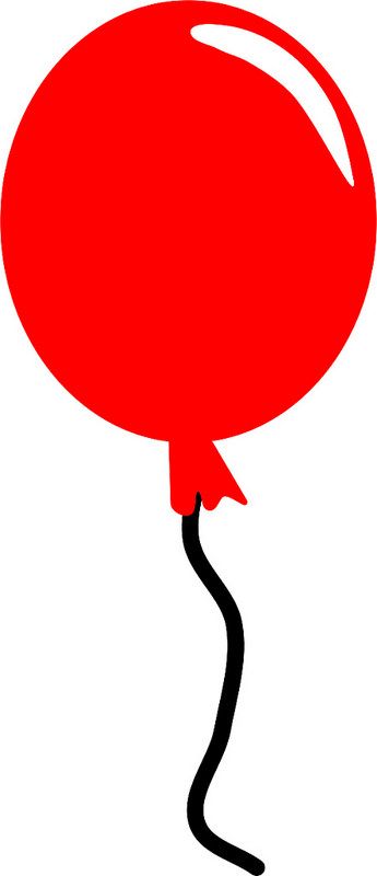 balloon red.
