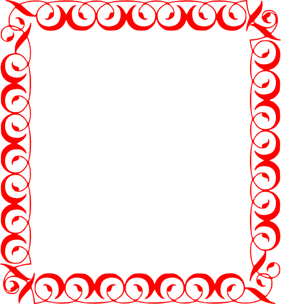 clip art red borders - Clipground