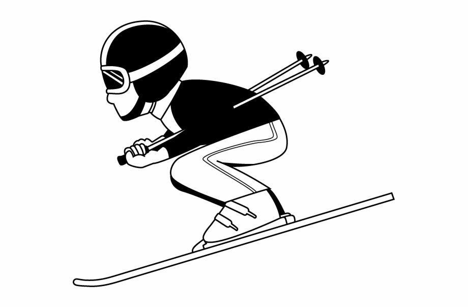 Png Royalty Free Ski Clipart Guy.
