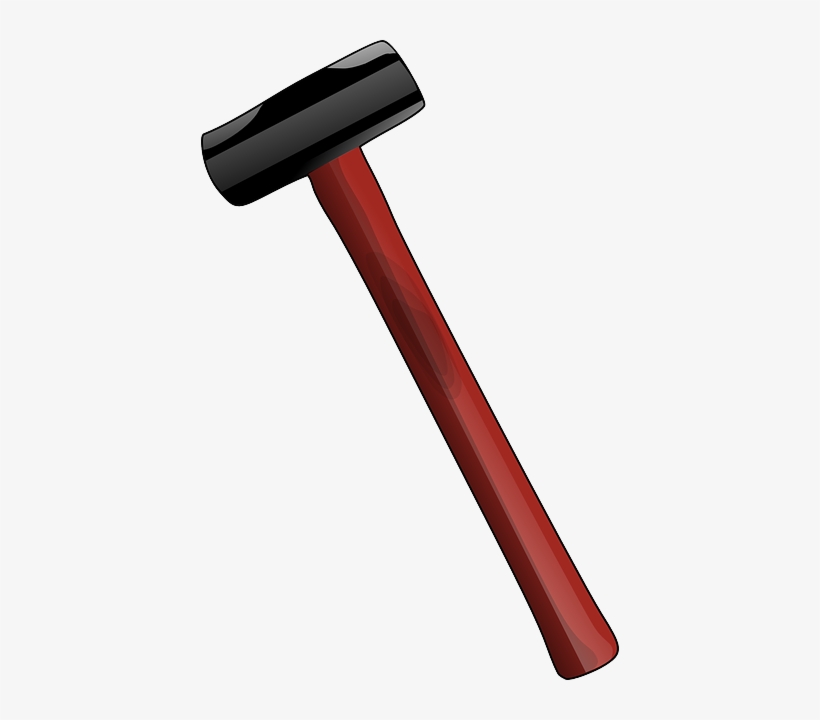 Red Sledgehammer Clip Art At Clker.