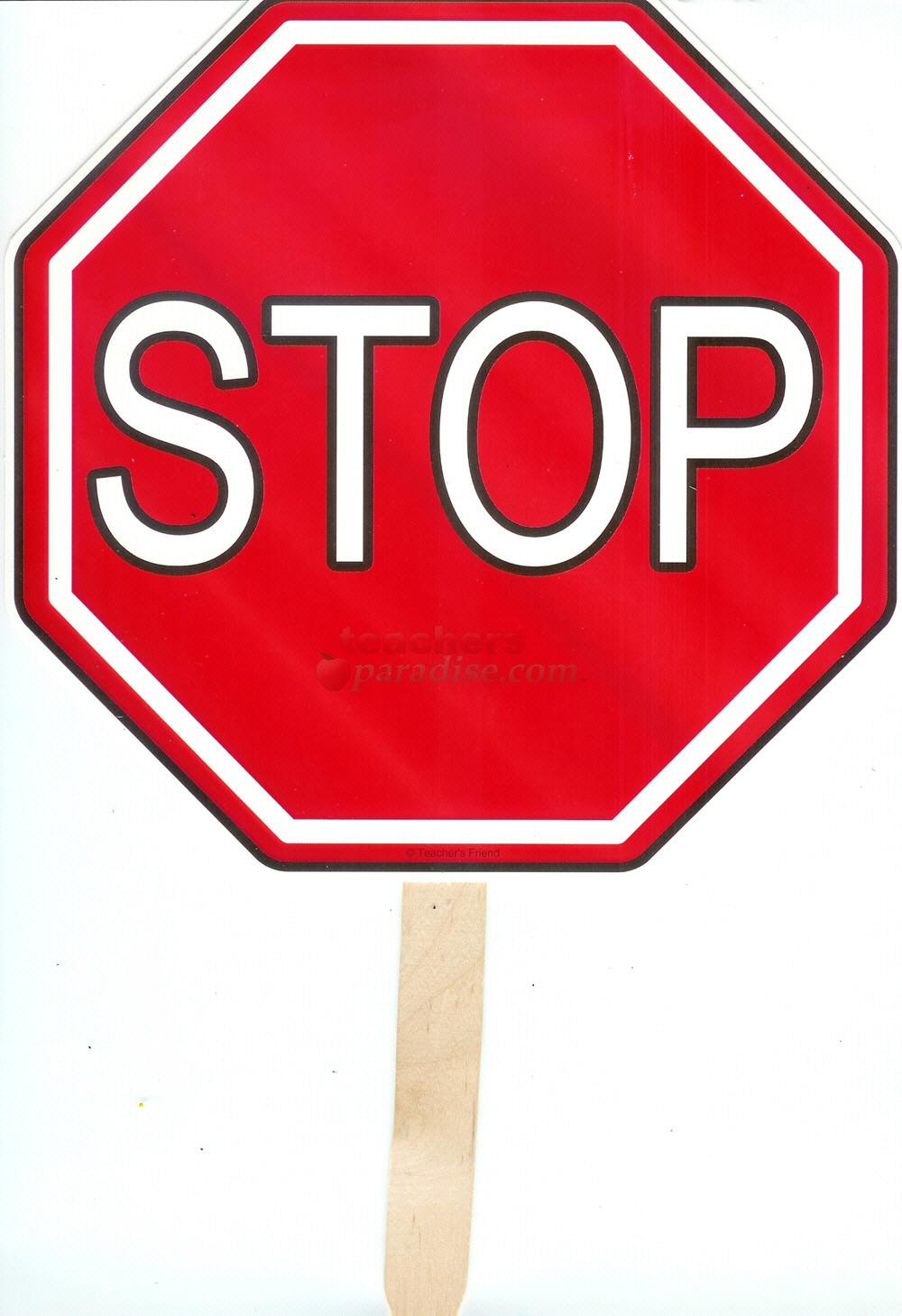Awesome Stop Sign Clip Art Free Star Clipart.