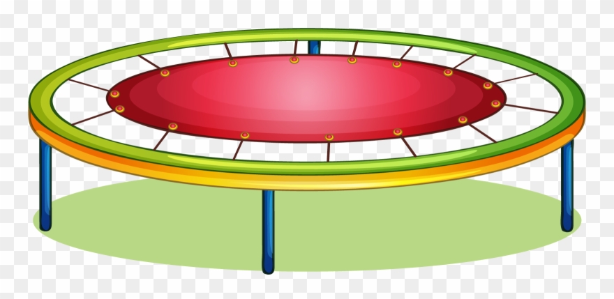 Transparent Clipart Trampoline.