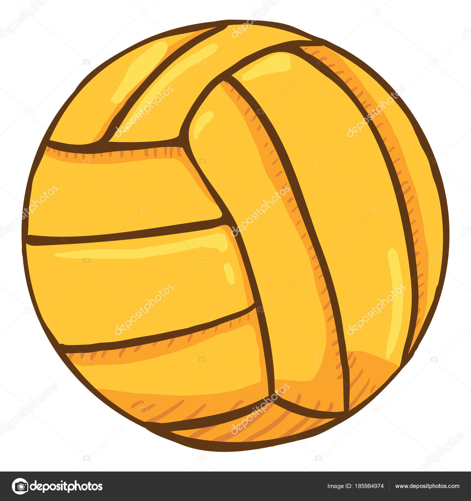 Clip Art Water Polo Ball 14 