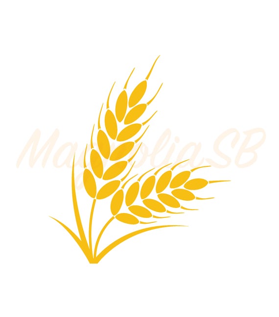 Wheat SVG/, Wheat DXF/, Wheat Clipart/, Wheat cutting, vector, Wheat shape,  Wheat silhouette.