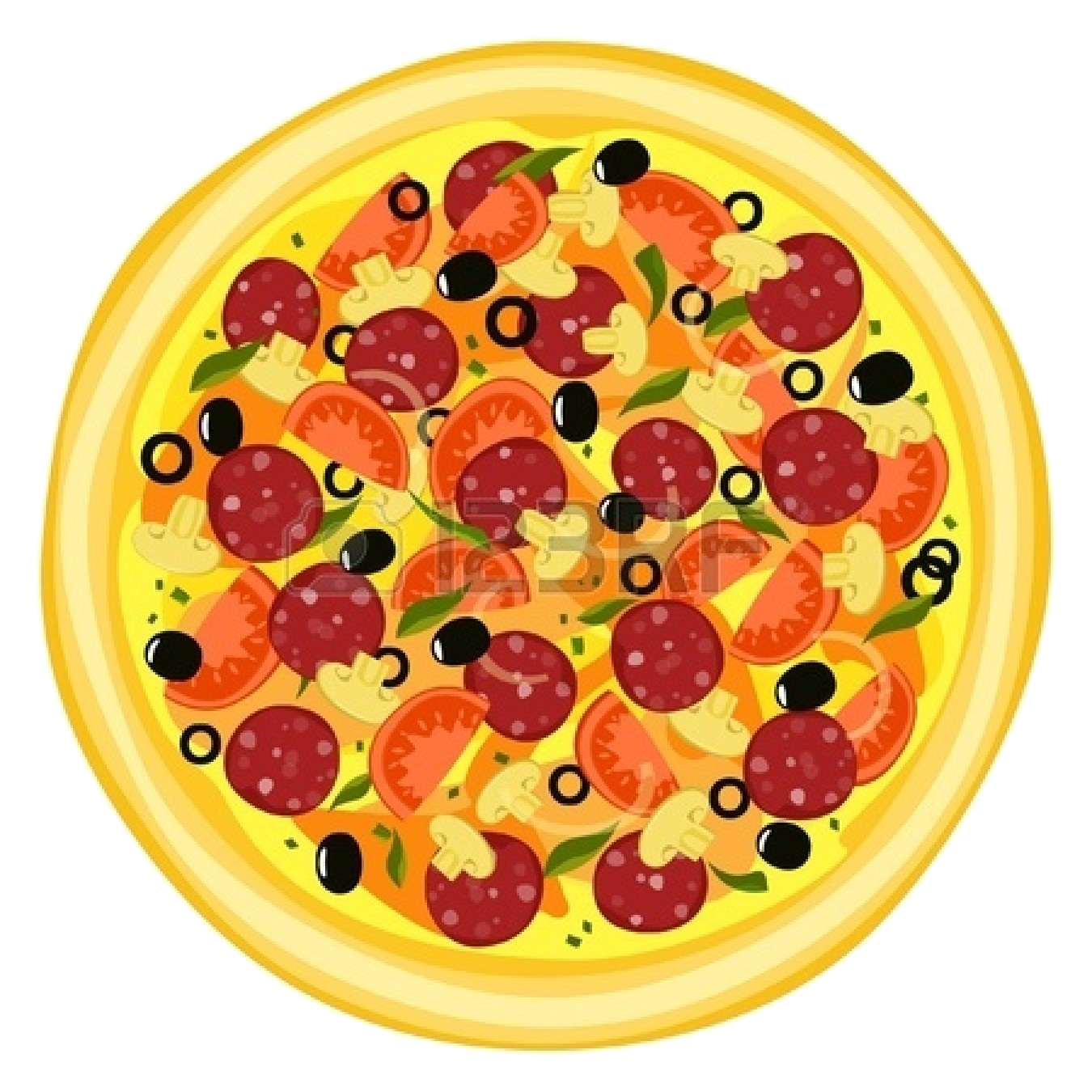 Pizza Whole Pepperoni Clip Art Top Woodworking Designs Png.