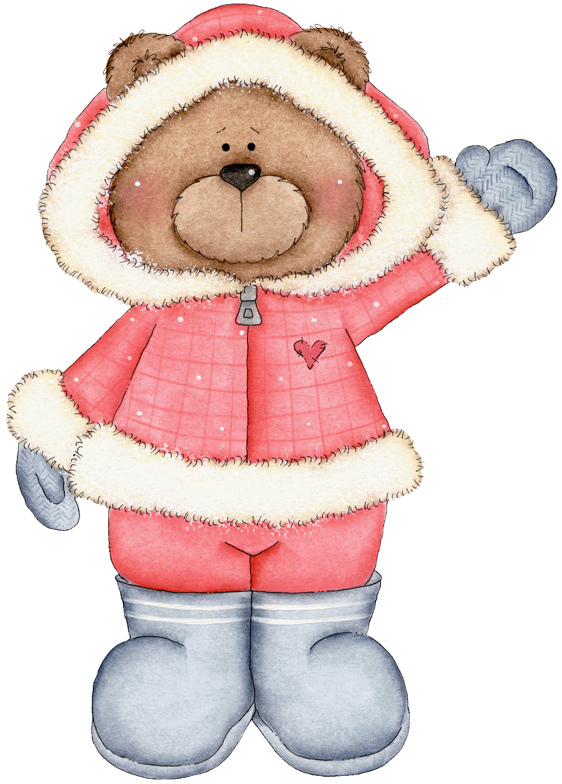 Winter holiday clip art free left click to view full size.