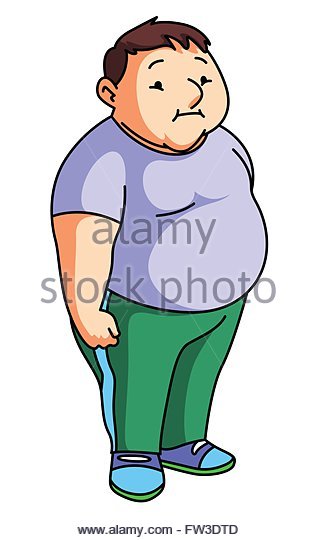 Fat Man Silhouette Overweight Stock Photos & Fat Man Silhouette.