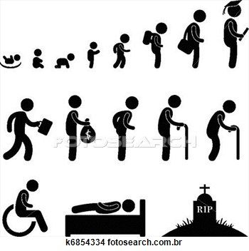 Human Life Baby Child Student Old Clipart in 2019.