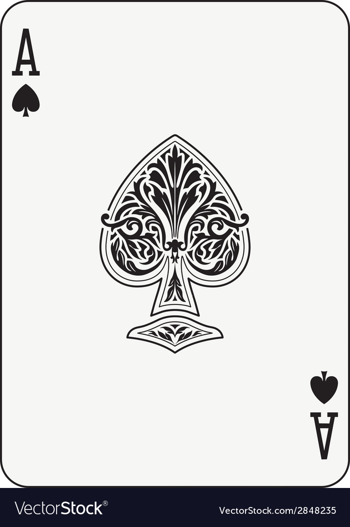 Ace of spades.