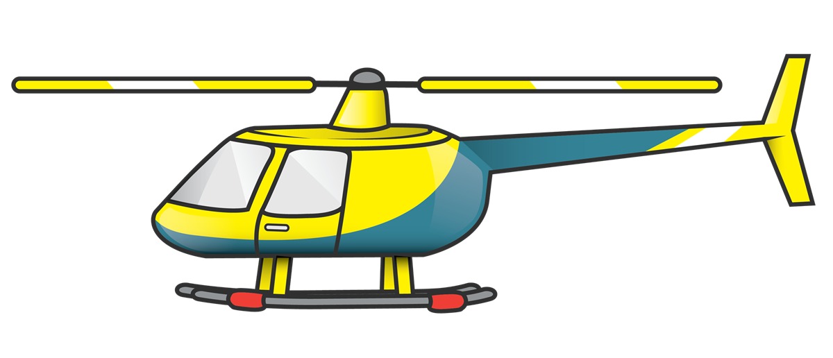 1421 Helicopter free clipart.