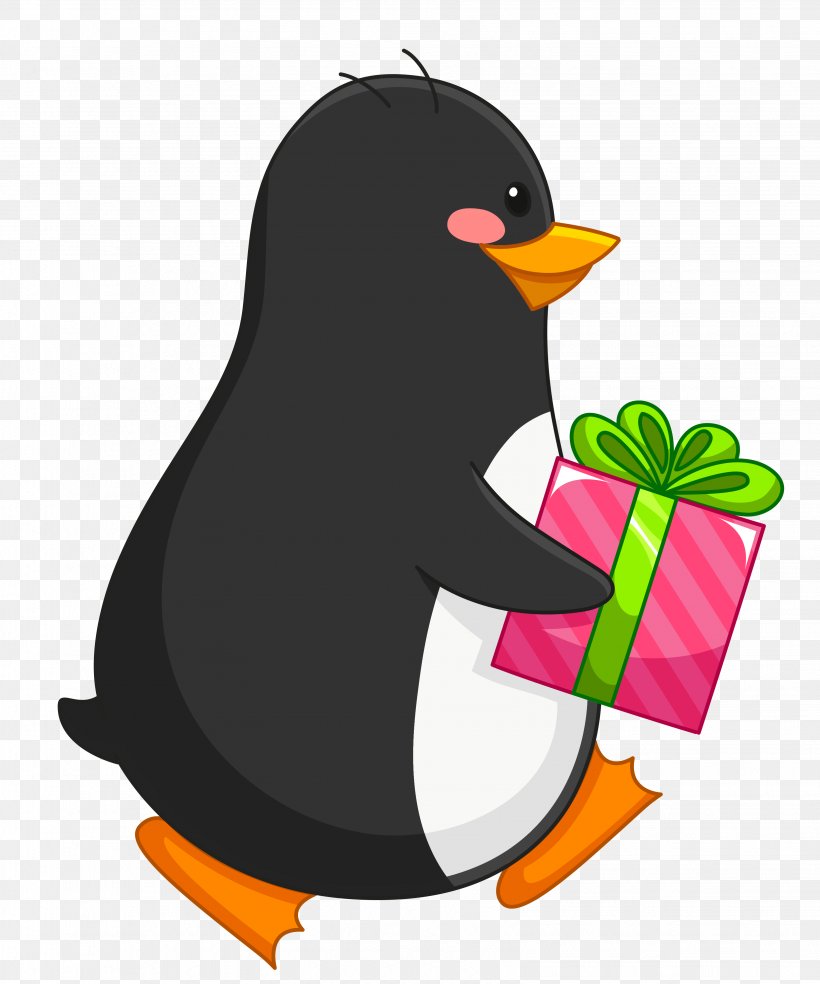 Penguin Amazon.com Christmas Gift Gift Card, PNG.