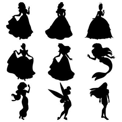 17 Best ideas about Disney Princess Silhouette on Pinterest.