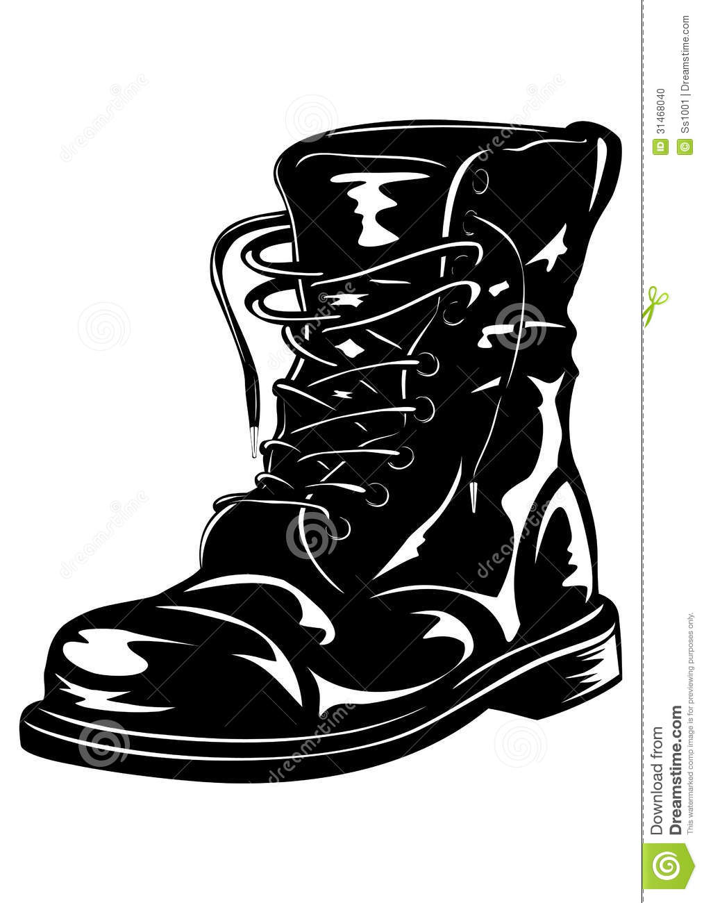 Army boots clipart 5 » Clipart Station.