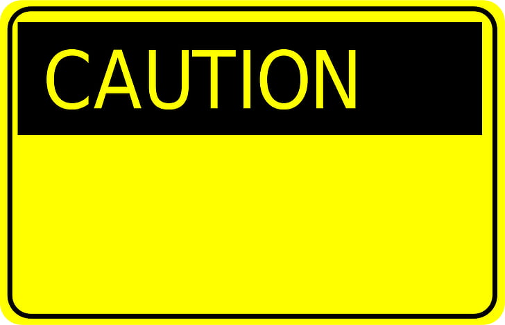 Warning sign Symbol , Attention PNG clipart.