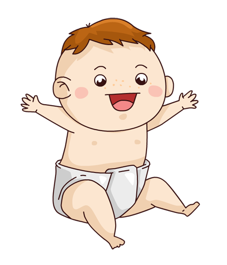 Baby boy baby clip art image #7575.
