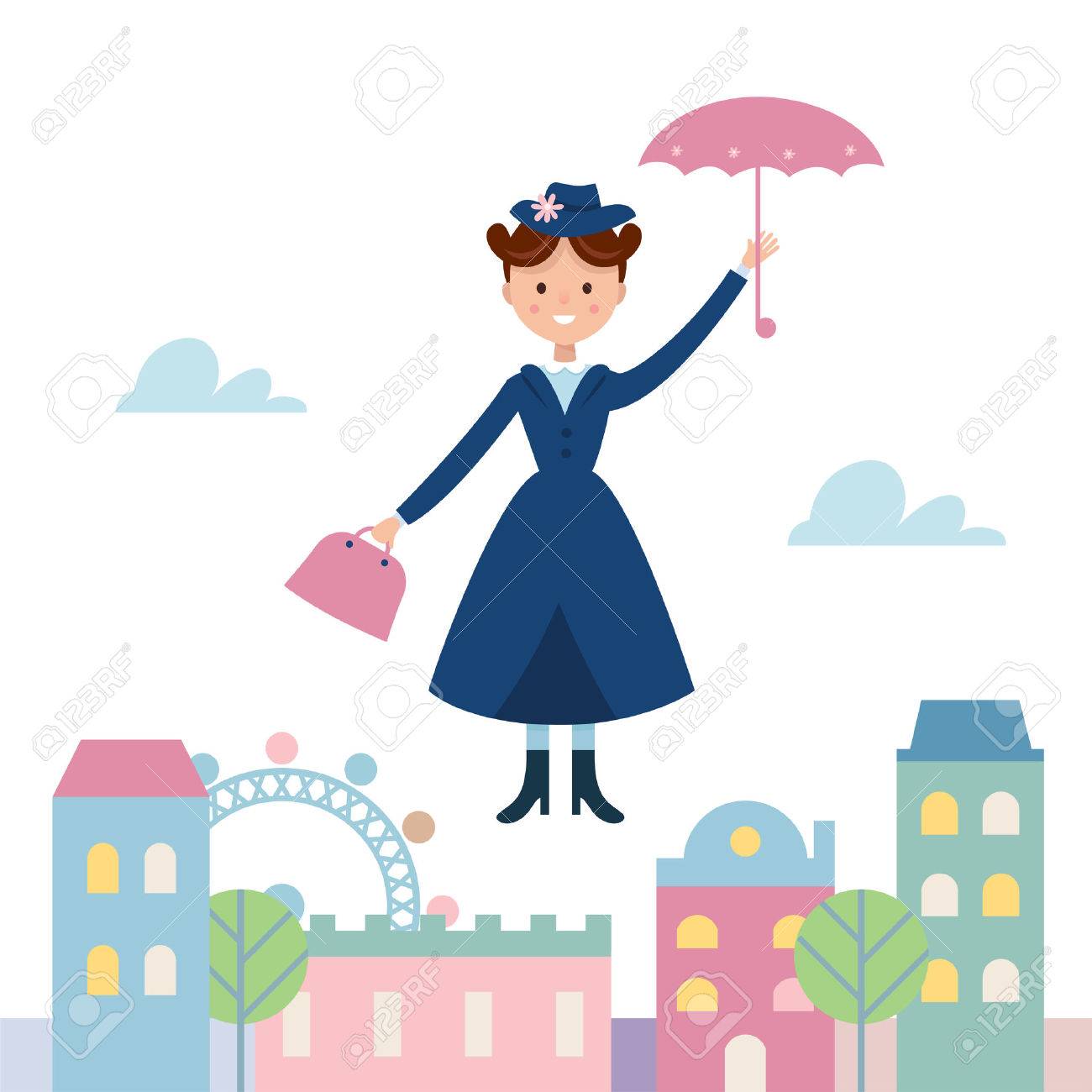 131 Mary Poppins free clipart.
