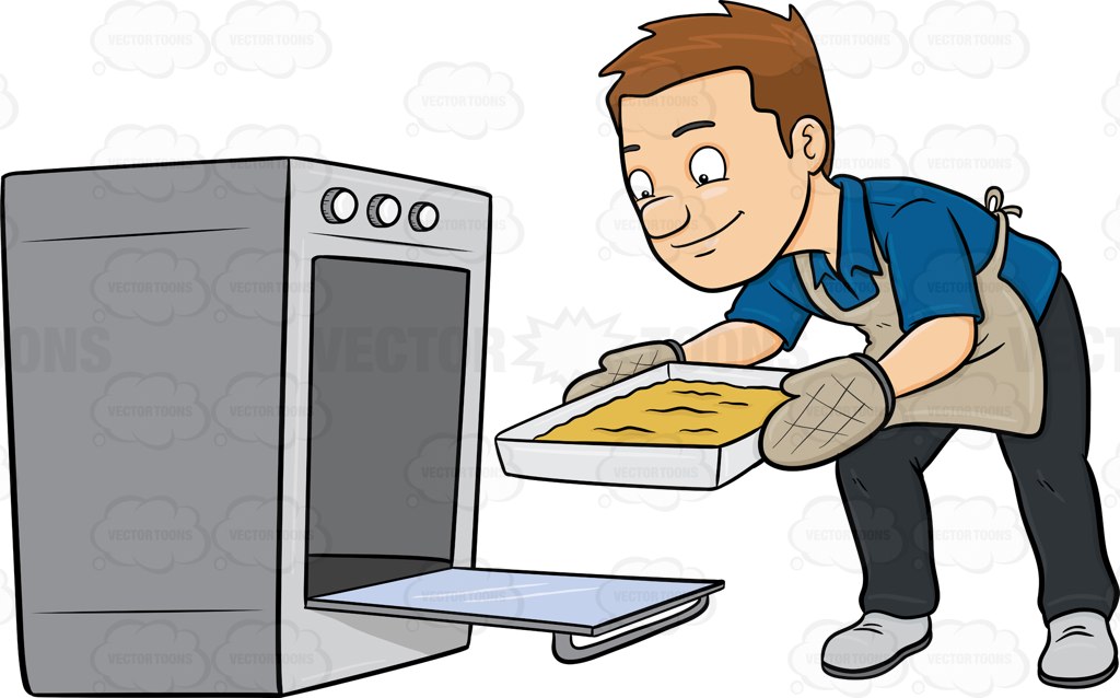 Baking Oven Clipart.