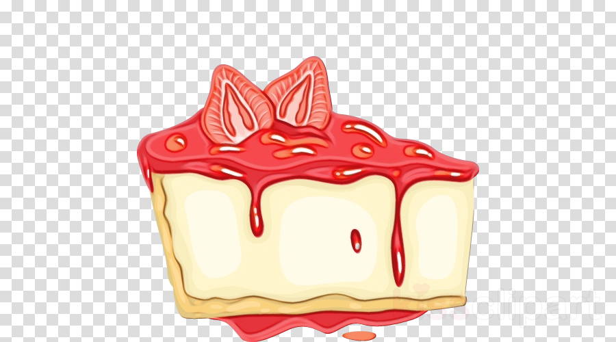 red icing food baking cup baked goods clipart.