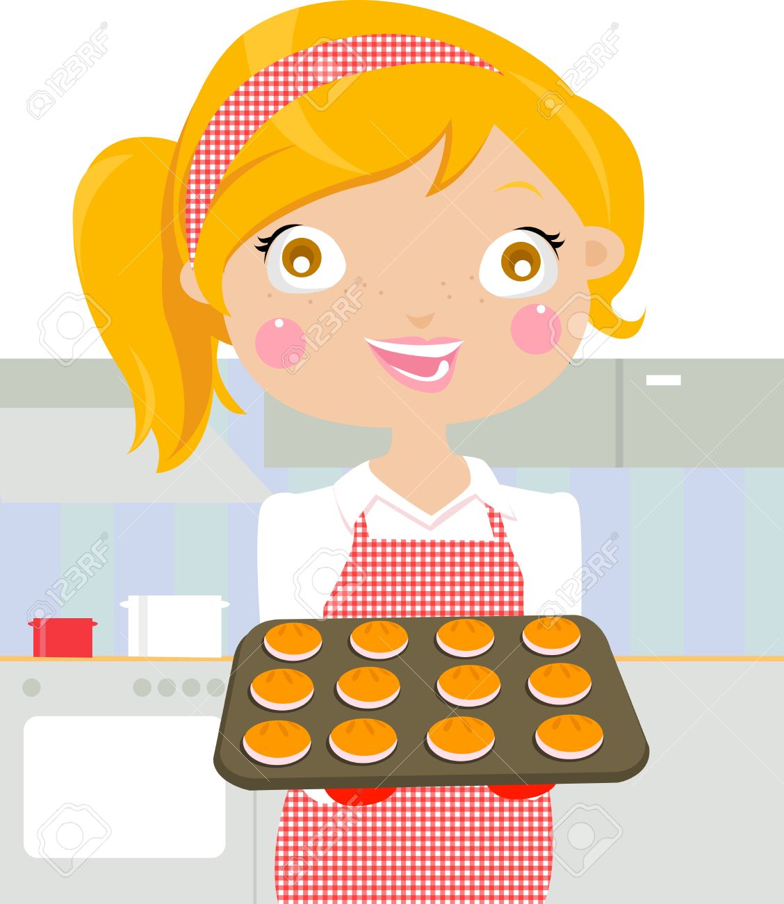 3577 Cookies free clipart.