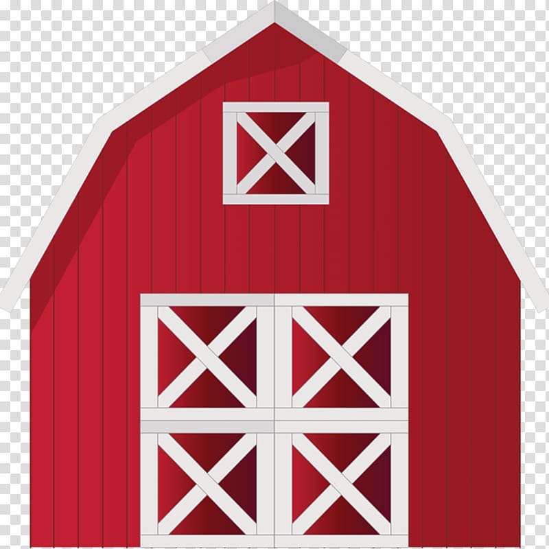 Red and white barn illustration, Barn Farm , barn.