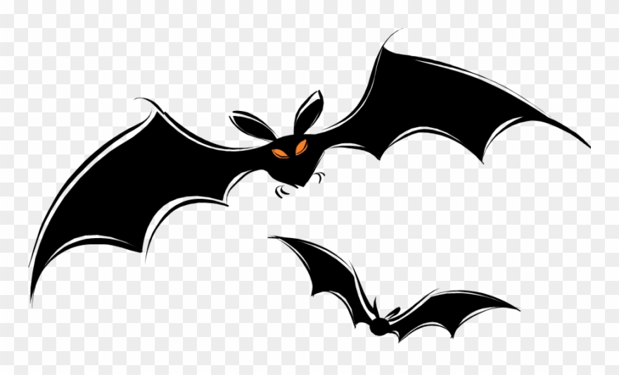 Bat Halloween Clipart Art.