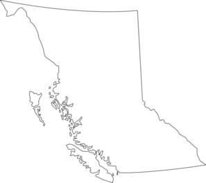 British Columbia Map Clip Art at Clker.com.