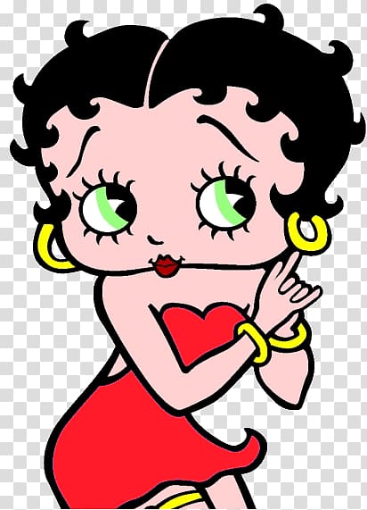 Betty Boop Head Clip Art