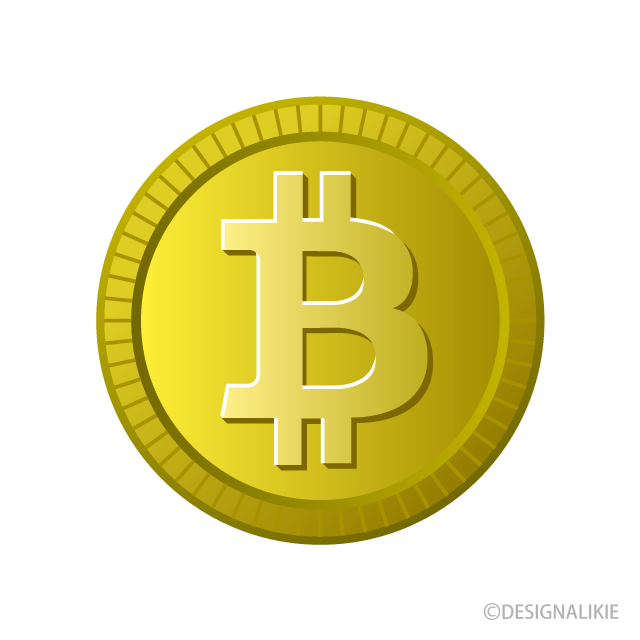 Free Bitcoin Gold Coin Clipart Image｜Illustoon.