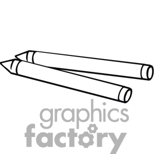 Crayon Box Clipart Black And White.