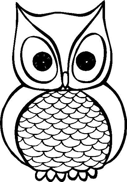 Snowy Owl Clip Art.