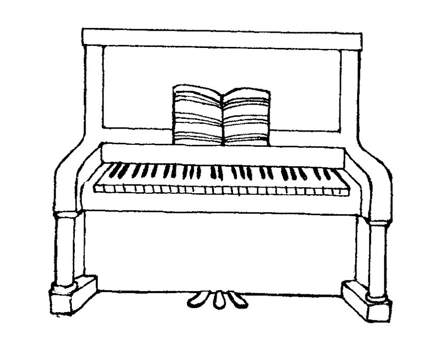Piano Clipart.