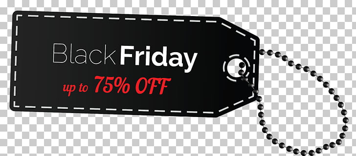 Black Friday , Black Friday 75% OFF Tag PNG clipart.