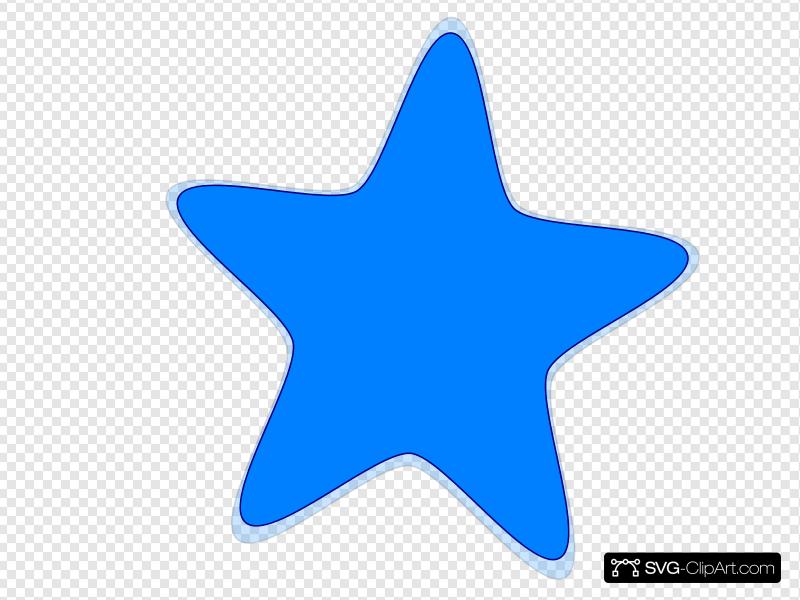 Blue Star Clip art, Icon and SVG.
