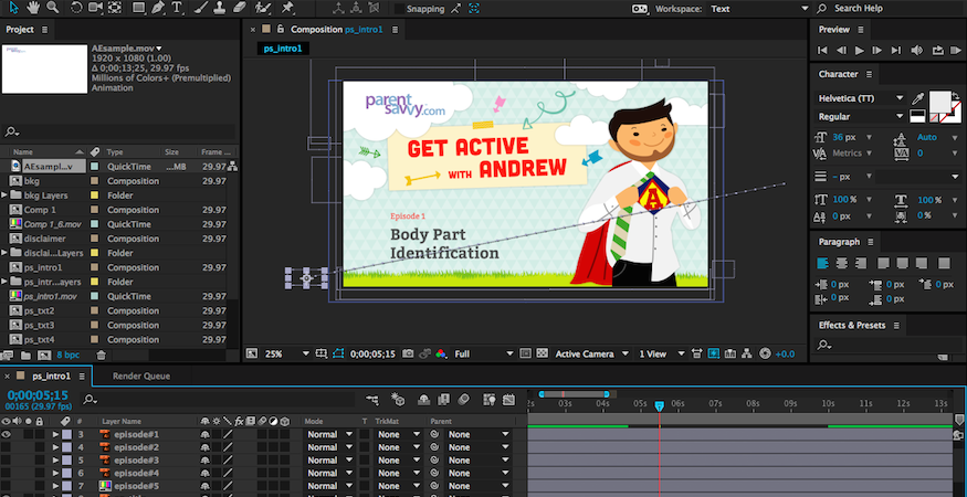 How To Animate Adobe Illustrator Files In After Effects.