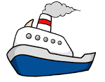 Cartoon Boat Clipart.