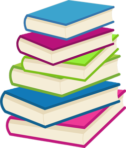 202 books free clipart.