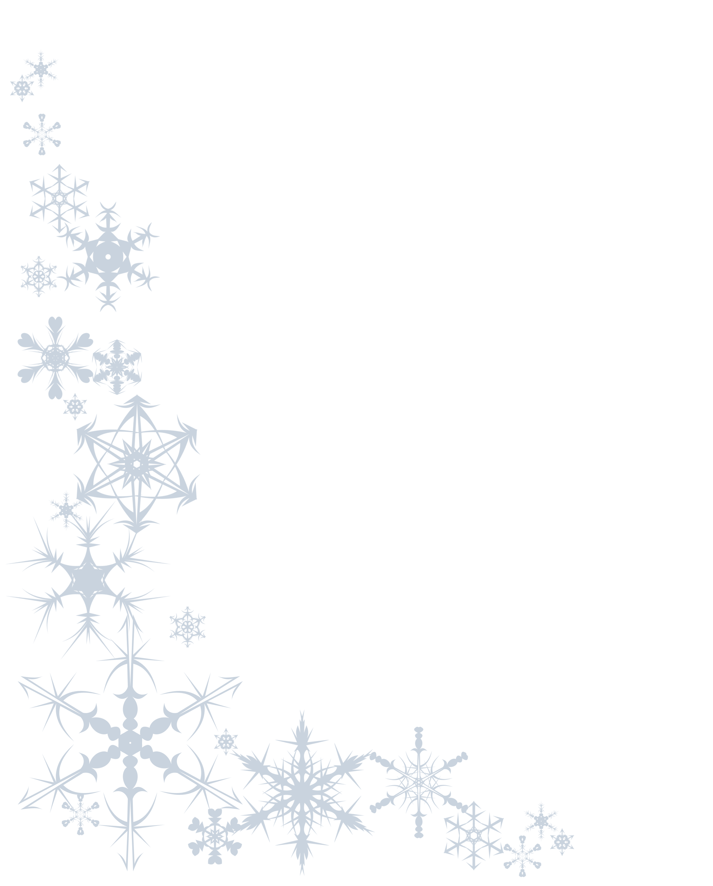 Free Printable Snowflake Border Printable World Holiday