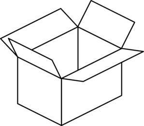 Box Clipart Black And White Free Clipart Images.